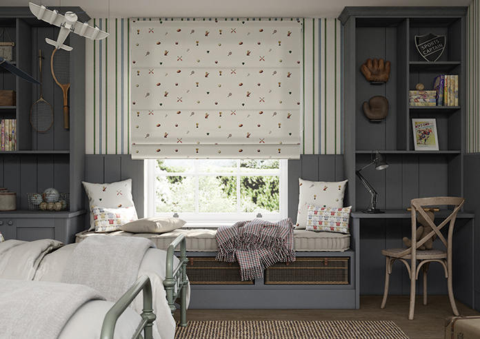 Practically Prefect, Sports Captain - Twist&Fit Roman Blind - Image 3